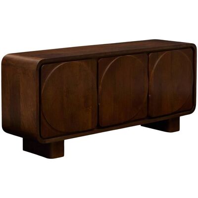 ATMOSPHERA Credenza Shelty Rettangolare 70x160 Cm A 3 Ante, Marrone - Créateur D'Intérieur ATMOSPHERA Credenza Shelty Rettangolare 70x160 Cm A 3 Ante, Marrone - Créateur D'Intérieur