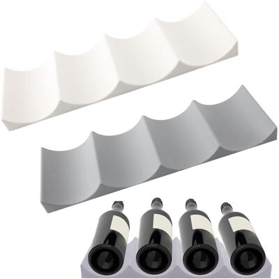 OEM 2 Portabottiglie Vino Silicone Per Frigorifero, Tavolo, Dispensa, Bar OEM 2 Portabottiglie Vino Silicone Per Frigorifero, Tavolo, Dispensa, Bar