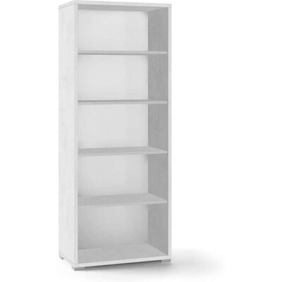 SARMOG - Libreria A Giorno Double In Truciolare Nobilitato - Ossido Bianco SARMOG - Libreria A Giorno Double In Truciolare Nobilitato - Ossido Bianco
