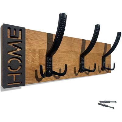 OEM Appendiabiti Da Parete Moderno In Rovere Da 40 Cm OEM Appendiabiti Da Parete Moderno In Rovere Da 40 Cm