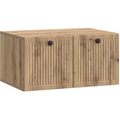 VIDAXL Mobile Porta Tv Da Muro Rovere Artigianale 59,5 X 41 X 30 VIDAXL Mobile Porta Tv Da Muro Rovere Artigianale 59,5 X 41 X 30