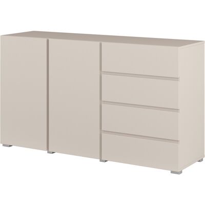 PETITS-MEUBLES Buffet 2 Ante 4 Cassetti Maxis Cachemire 78cm PETITS-MEUBLES Buffet 2 Ante 4 Cassetti Maxis Cachemire 78cm