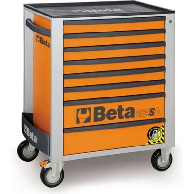 Beta Cassettiera Mobile Antiribaltamento 8 Cassetti C24sa/8 - Orange Beta Cassettiera Mobile Antiribaltamento 8 Cassetti C24sa/8 - Orange