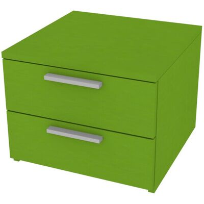 MOBILFINO CAMERETTE Cassettiera Colorata Per Cameretta - 2 Cassetti Con Chiusura Rallentata - Verde Mela MOBILFINO CAMERETTE Cassettiera Colorata Per Cameretta - 2 Cassetti Con Chiusura Rallentata - Verde Mela