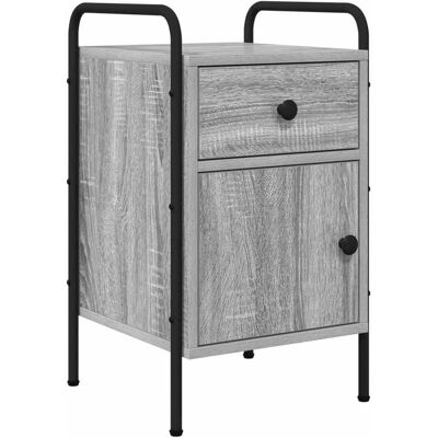 VIDAXL Armadio Da Notte Sonoma Grigio 35 X 36,5 X 61 Cm VIDAXL Armadio Da Notte Sonoma Grigio 35 X 36,5 X 61 Cm