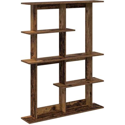VIDAXL Scaffale Da Parete Legno Antico 102 X 20 X 130 Cm VIDAXL Scaffale Da Parete Legno Antico 102 X 20 X 130 Cm