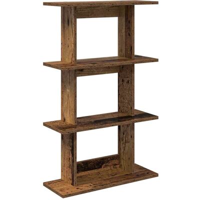 VIDAXL Scaffale Da Parete A Parete Legno Antico 56 X 20 X 90 Cm VIDAXL Scaffale Da Parete A Parete Legno Antico 56 X 20 X 90 Cm