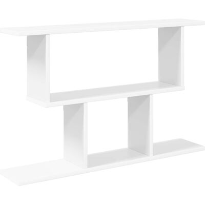 VIDAXL Scaffale Da Parete Bianco 80 X 15 X 50,5 Cm VIDAXL Scaffale Da Parete Bianco 80 X 15 X 50,5 Cm
