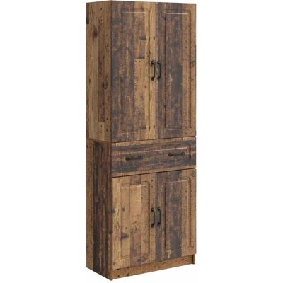 VIDAXL Set Di Armadi 2 Pz Legno Antico Legno Ingegnerizzato VIDAXL Set Di Armadi 2 Pz Legno Antico Legno Ingegnerizzato