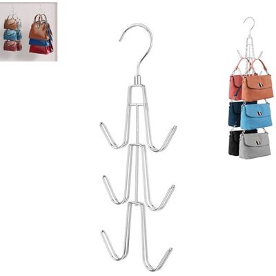 OEM Pezzo - Gancio Portaoggetti - Organizzatore Per Armadio E Borse - Salvaspazio - Metallo - Argento - Può Essere Utilizzato Per Riporre Borse, Zaini, Ecc. OEM Pezzo - Gancio Portaoggetti - Organizzatore Per Armadio E Borse - Salvaspazio - Metallo - Argento - Può Essere Utilizzato Per Riporre Borse, Zaini, Ecc.