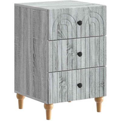 VIDAXL Armadio Da Notte Con Cassetto Grigio Sonoma 43x 41 X 66,5 VIDAXL Armadio Da Notte Con Cassetto Grigio Sonoma 43x 41 X 66,5