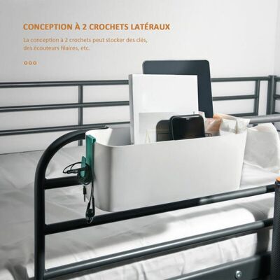 OEM Mensola Portaoggetti Da Appendere Al Comodino, Organizer Da Letto Con 2 Ganci, Mensole Per Lettino Per Bambini, Supporto Per Dormitorio, Bianco OEM Mensola Portaoggetti Da Appendere Al Comodino, Organizer Da Letto Con 2 Ganci, Mensole Per Lettino Per Bambini, Supporto Per Dormitorio, Bianco
