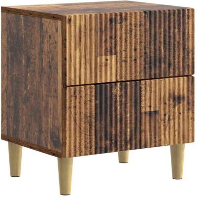 VIDAXL Armadio Da Notte Con Cassetto Legno Antico 43 X 34,5 X 48 VIDAXL Armadio Da Notte Con Cassetto Legno Antico 43 X 34,5 X 48