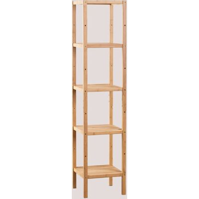 Libreria in Bambù Zarak di Sklum - Libreria Naturale in Bambù - 145,5cm Libreria in Bambù Zarak di Sklum - Libreria Naturale in Bambù - 145,5cm