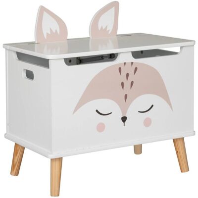 ATMOSPHERA - Petto Per Bambini In Volpe Bianca 53x54,5 Cm Créateur D'Intérieur ATMOSPHERA - Petto Per Bambini In Volpe Bianca 53x54,5 Cm Créateur D'Intérieur