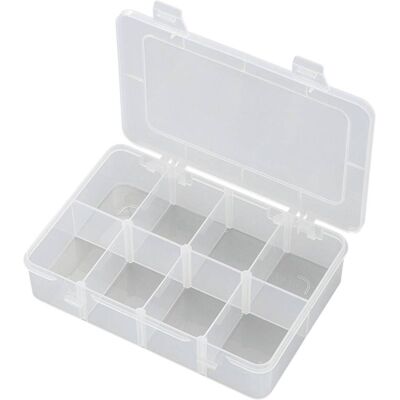 TRU Components Cassetta Per Assortimento (l X P X A) 181 X 117 X 39 Mm Ekb-210, Numero Scomparti: 8, Suddivisione Variabile TRU Components Cassetta Per Assortimento (l X P X A) 181 X 117 X 39 Mm Ekb-210, Numero Scomparti: 8, Suddivisione Variabile