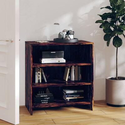 VIDAXL Credenza Rovere Fumo 70x40,5x75 Cm In Truciolato - VIDAXL Credenza Rovere Fumo 70x40,5x75 Cm In Truciolato -