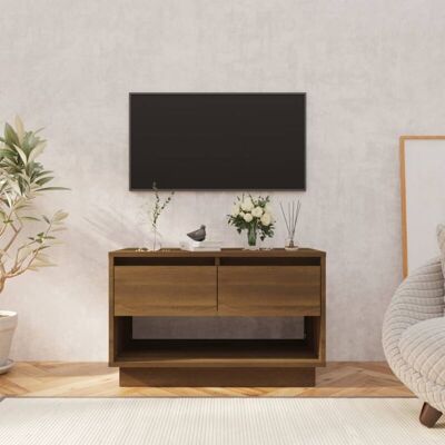 VIDAXL - Mobile Tv Rovere Marrone 70x41x44 Cm In Truciolato VIDAXL - Mobile Tv Rovere Marrone 70x41x44 Cm In Truciolato