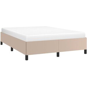 VIDAXL Giroletto Cappuccino 140x190 Cm In Similpelle - VIDAXL Giroletto Cappuccino 140x190 Cm In Similpelle -