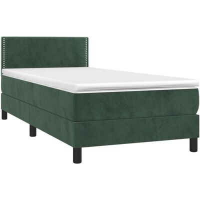 Letto in Velluto Verde Scuro Maisonchic - Tipo di Letto Letto in Velluto Verde Scuro Maisonchic - Tipo di Letto