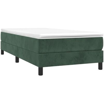 MAISONCHIC Letto singolo in velluto verde scuro - Letto MAISONCHIC Letto singolo in velluto verde scuro - Letto