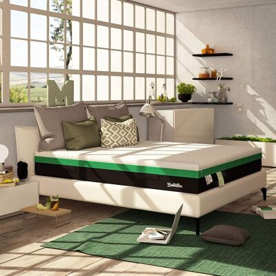 BALDIFLEX - Materasso Memory Alto 25 Cm Mojito - Presidio Medico - Singolo 90x200 Cm BALDIFLEX - Materasso Memory Alto 25 Cm Mojito - Presidio Medico - Singolo 90x200 Cm