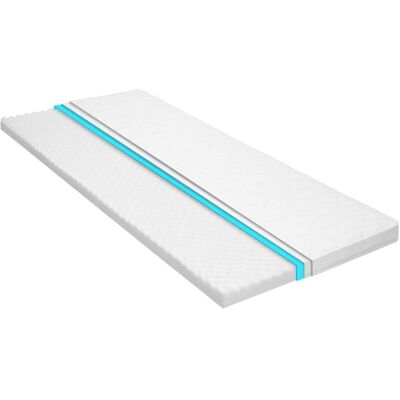 vidaXL Soggianotte - 6cm Bianco - Comfort e Supporto vidaXL Soggianotte - 6cm Bianco - Comfort e Supporto