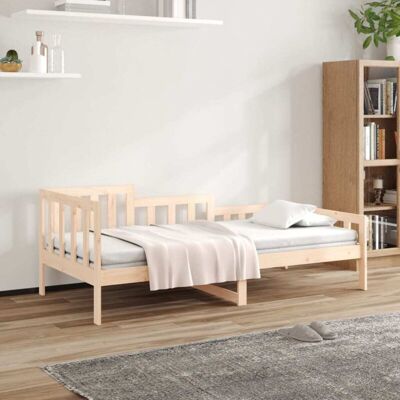 Maisonchic Divano letto in Pino - 90x190 cm - Marrone Maisonchic Divano letto in Pino - 90x190 cm - Marrone