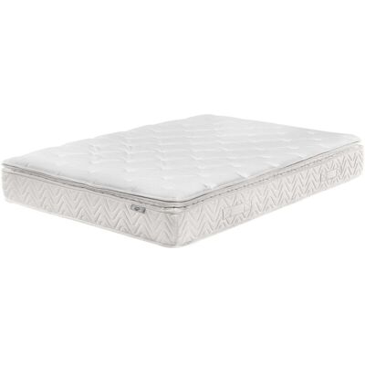 Materasso a molle insacchettate size super king - Medio rigido, Bianco Materasso a molle insacchettate size super king - Medio rigido, Bianco