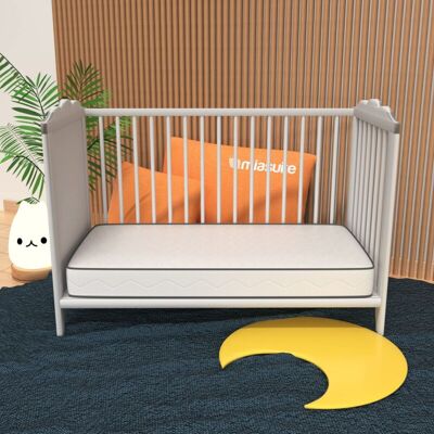 MIASUITE - Materasso per Culla 55x130, 16 cm - Waterfoam - Anallergico - Antiacaro Mattress MIASUITE - Materasso per Culla 55x130, 16 cm - Waterfoam - Anallergico - Antiacaro Mattress
