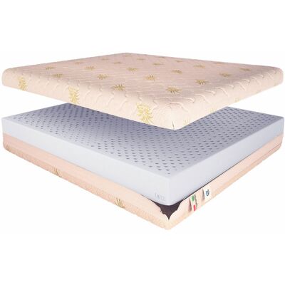 Baldiflex - Materasso in lattice 16cm - Supporto, Traspirante - Queen 160x200cm Baldiflex - Materasso in lattice 16cm - Supporto, Traspirante - Queen 160x200cm