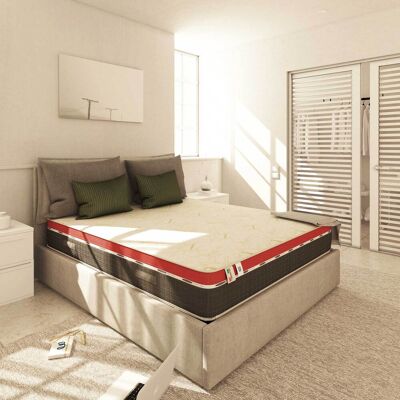 BALDIFLEX - Materasso 800 Molle E Memory 5 Cm Energy Matrimoniale Misura 170x200 Cm BALDIFLEX - Materasso 800 Molle E Memory 5 Cm Energy Matrimoniale Misura 170x200 Cm