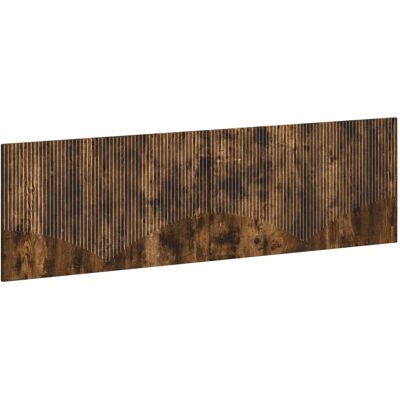 VIDAXL Testiera Da Muro Hoorn Rovere Fumo Legno Ingegnerizzato VIDAXL Testiera Da Muro Hoorn Rovere Fumo Legno Ingegnerizzato