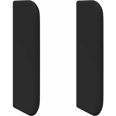 VIDAXL Orecchia Della Testata Nero Pvc VIDAXL Orecchia Della Testata Nero Pvc
