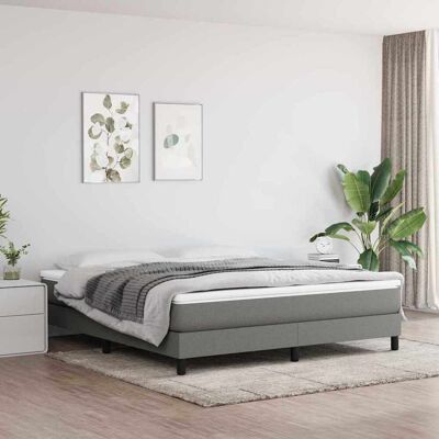 VIDAXL Materasso A Molle Insacchettate Media Grigio Scuro 152x203x20cm VIDAXL Materasso A Molle Insacchettate Media Grigio Scuro 152x203x20cm