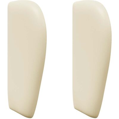 VIDAXL Orecchia Della Testata Crema Pvc VIDAXL Orecchia Della Testata Crema Pvc