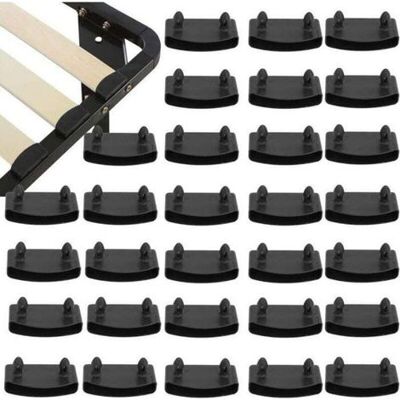OEM 40 Tappi Di Ricambio In Plastica Per La Base Del Letto A Doghe, Supporti Per Doghe Per Telai Letto OEM 40 Tappi Di Ricambio In Plastica Per La Base Del Letto A Doghe, Supporti Per Doghe Per Telai Letto