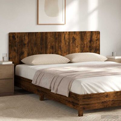 VIDAXL Testiera Da Muro Zwolle Rovere Fumo Legno Ingegnerizzato VIDAXL Testiera Da Muro Zwolle Rovere Fumo Legno Ingegnerizzato