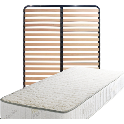 KING OF DREAMS Insieme Materasso 140x200 Cm E Sommier 23 Cm - Faccia Inverno Lana - Supporto Rigido - Comfort Ottimale - Uso Quotidiano - Tessuto Vera Super Deluxe - Piedi Smontabili Inclusi KING OF DREAMS Insieme Materasso 140x200 Cm E Sommier 23 Cm - Faccia Inverno Lana - Supporto Rigido - Comfort Ottimale - Uso Quotidiano - Tessuto Vera Super Deluxe - Piedi Smontabili Inclusi