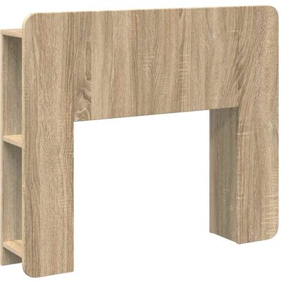 VIDAXL Testata Del Letto Rovere Sonoma Legno Ingegnerizzato VIDAXL Testata Del Letto Rovere Sonoma Legno Ingegnerizzato