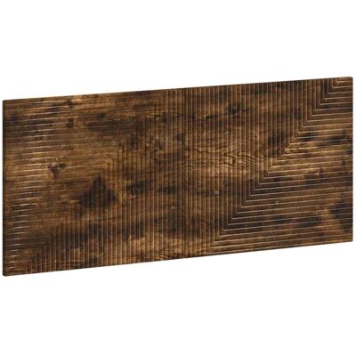 VIDAXL Testiera Da Muro Haarlem Rovere Fumo Legno Ingegnerizzato VIDAXL Testiera Da Muro Haarlem Rovere Fumo Legno Ingegnerizzato
