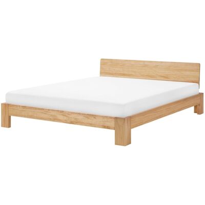 Letto Beliani Legno di Pino Leggero Dimensione Super King - Letto Letto Beliani Legno di Pino Leggero Dimensione Super King - Letto