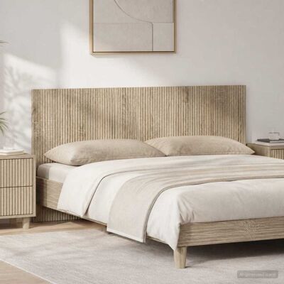 VIDAXL Testiera Da Muro Arnhem Rovere Sonoma Legno Ingegnerizzato VIDAXL Testiera Da Muro Arnhem Rovere Sonoma Legno Ingegnerizzato
