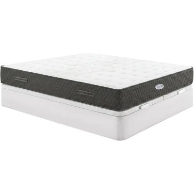 Unique Set 180 X 200 Cm Rete Contenitore Bianca + Materasso A Molle Insacchettate E Fibre Di Kapok Sp.31cm - Sorema Di Naturea Unique Set 180 X 200 Cm Rete Contenitore Bianca + Materasso A Molle Insacchettate E Fibre Di Kapok Sp.31cm - Sorema Di Naturea