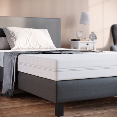 VitaliSpa Materasso In Schiuma Fredda , Bianco, 120 X 200 Cm H3 Grado Di Durezza, 7 Zone, VitaliSpa Materasso In Schiuma Fredda , Bianco, 120 X 200 Cm H3 Grado Di Durezza, 7 Zone,