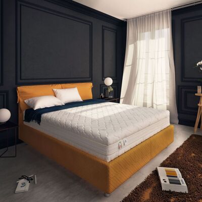 BALDIFLEX Materasso 800 Molle E Memory 5 Cm Matrimoniale Misura 140x200 Cm BALDIFLEX Materasso 800 Molle E Memory 5 Cm Matrimoniale Misura 140x200 Cm