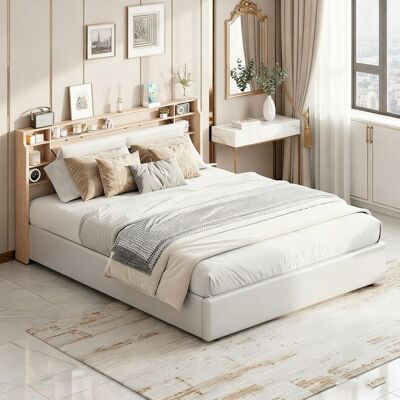OEM Letto Contenitore - 160x200 - Ritiro Idraulico - Testiera Led - Rete A Doghe OEM Letto Contenitore - 160x200 - Ritiro Idraulico - Testiera Led - Rete A Doghe