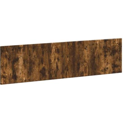VIDAXL Testiera Da Muro Breda Rovere Fumo Legno Ingegnerizzato VIDAXL Testiera Da Muro Breda Rovere Fumo Legno Ingegnerizzato