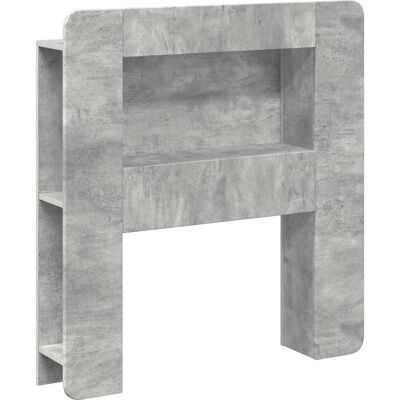 VIDAXL Testata Del Letto Grigio Cemento Legno Ingegnerizzato VIDAXL Testata Del Letto Grigio Cemento Legno Ingegnerizzato