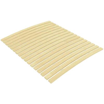 Base letto a doghe vidaXL 100x200 cm con 17 doghe Base letto a doghe vidaXL 100x200 cm con 17 doghe
